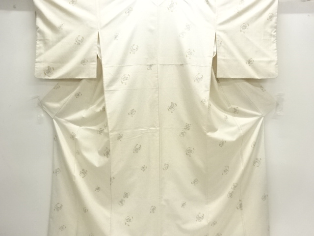 JAPANESE KIMONO / FUSHI TSUMUGI / FLOWER